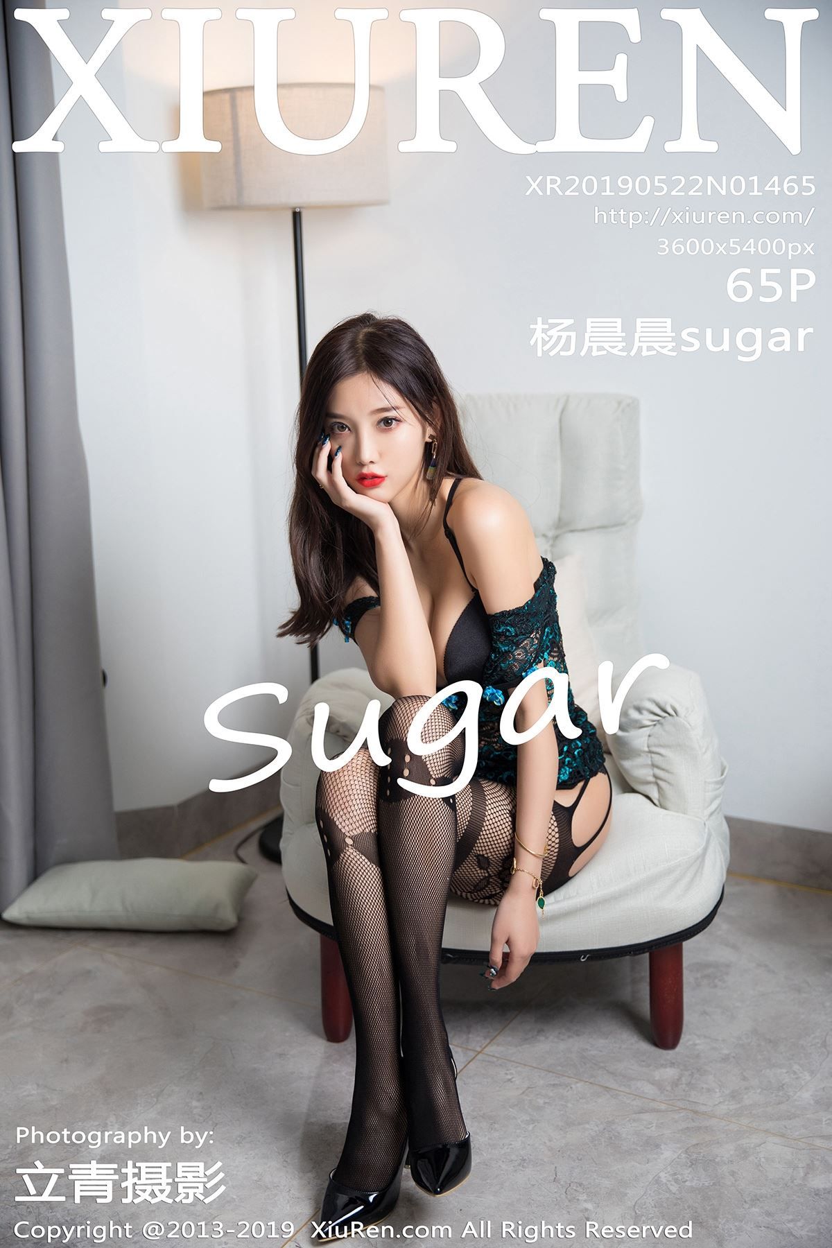 No.1465 杨晨晨sugar 性感网袜写真 5