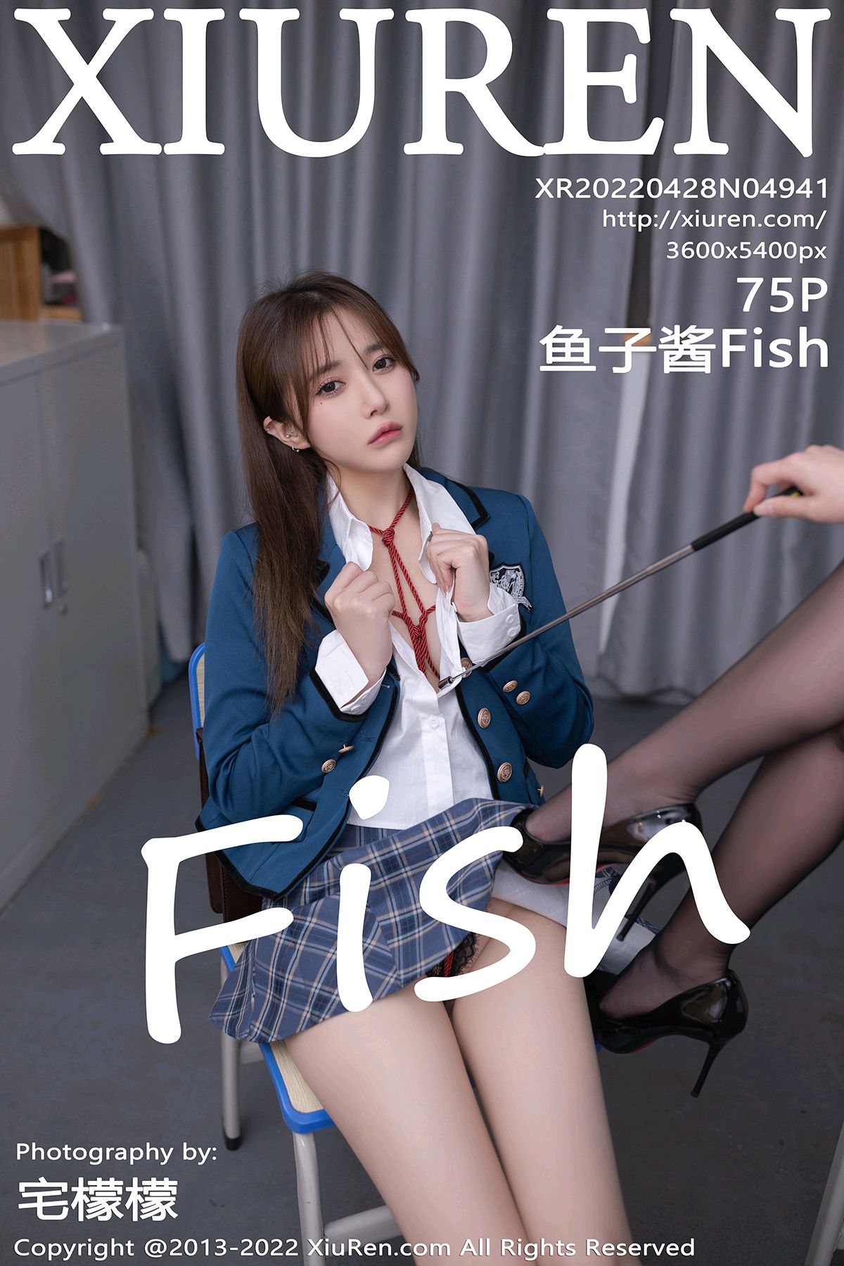 1 No.4941 鱼子酱Fish 侘びの教室 [75+1P]2