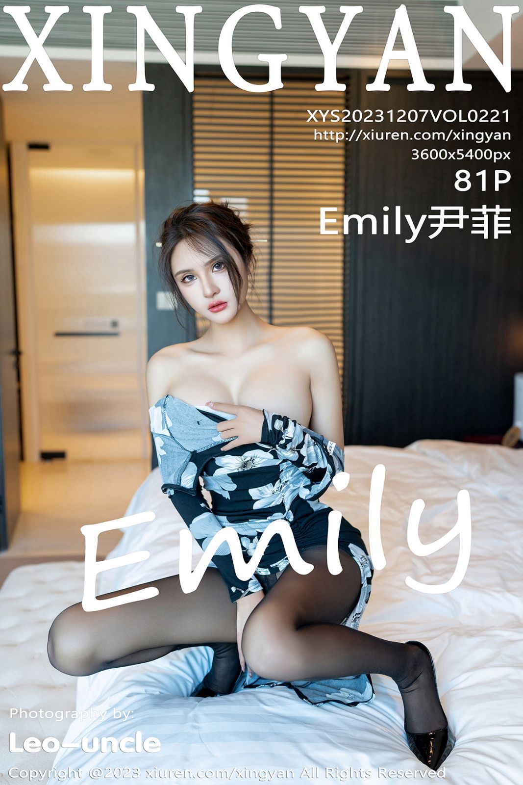 星颜社-第221期-模特Emily尹菲 性感写真 81张
