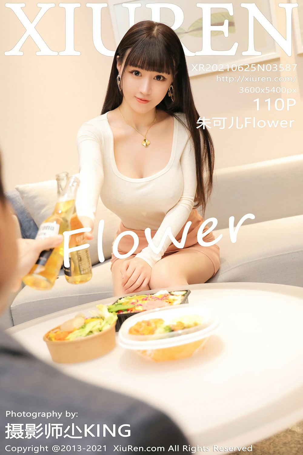 [XiuRen秀人网] No.3587 朱可儿Flower1张